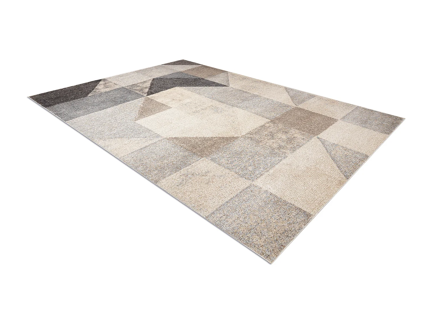 Tapis FUSION 9777 crème / beige - Géométrique, moderne, abstrait 80x150 cm