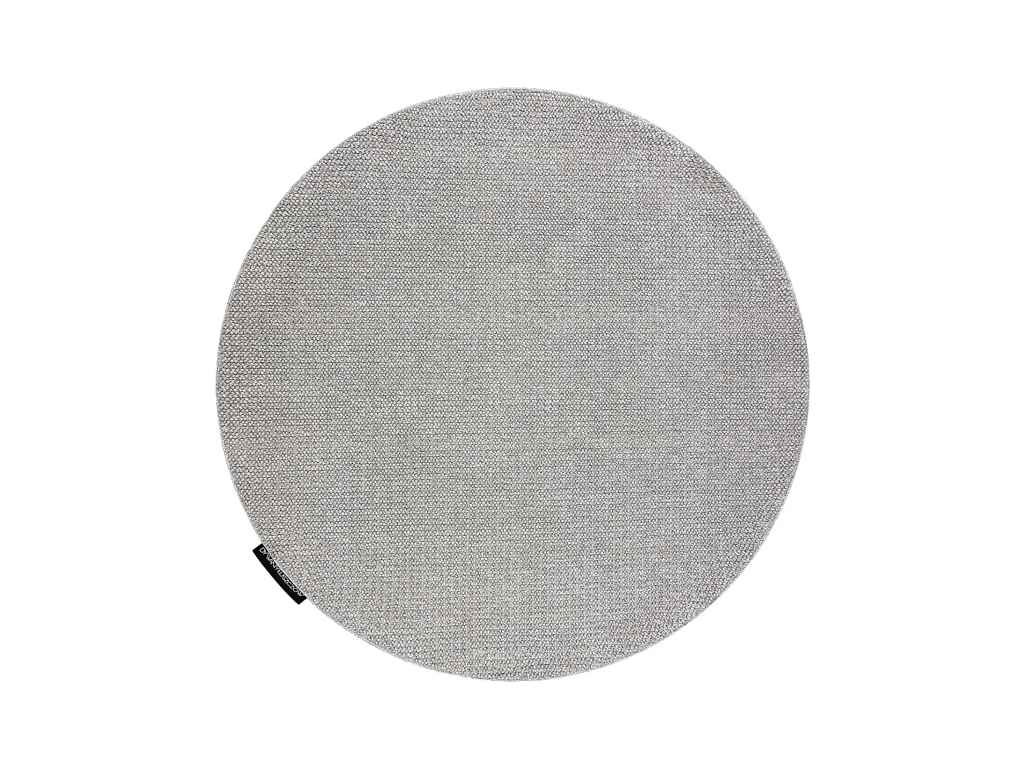 Teppich CASABLANCA LOOP Kreis hellgrau Schleife weich cercle 200 cm