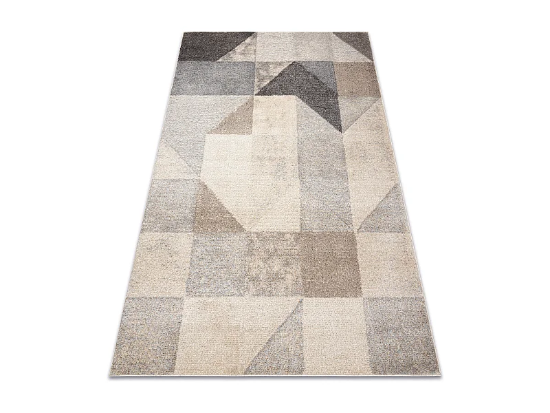 Tapijt FUSION 9777 crème / beige - Geometrisch, modern, abstract 180x270 cm