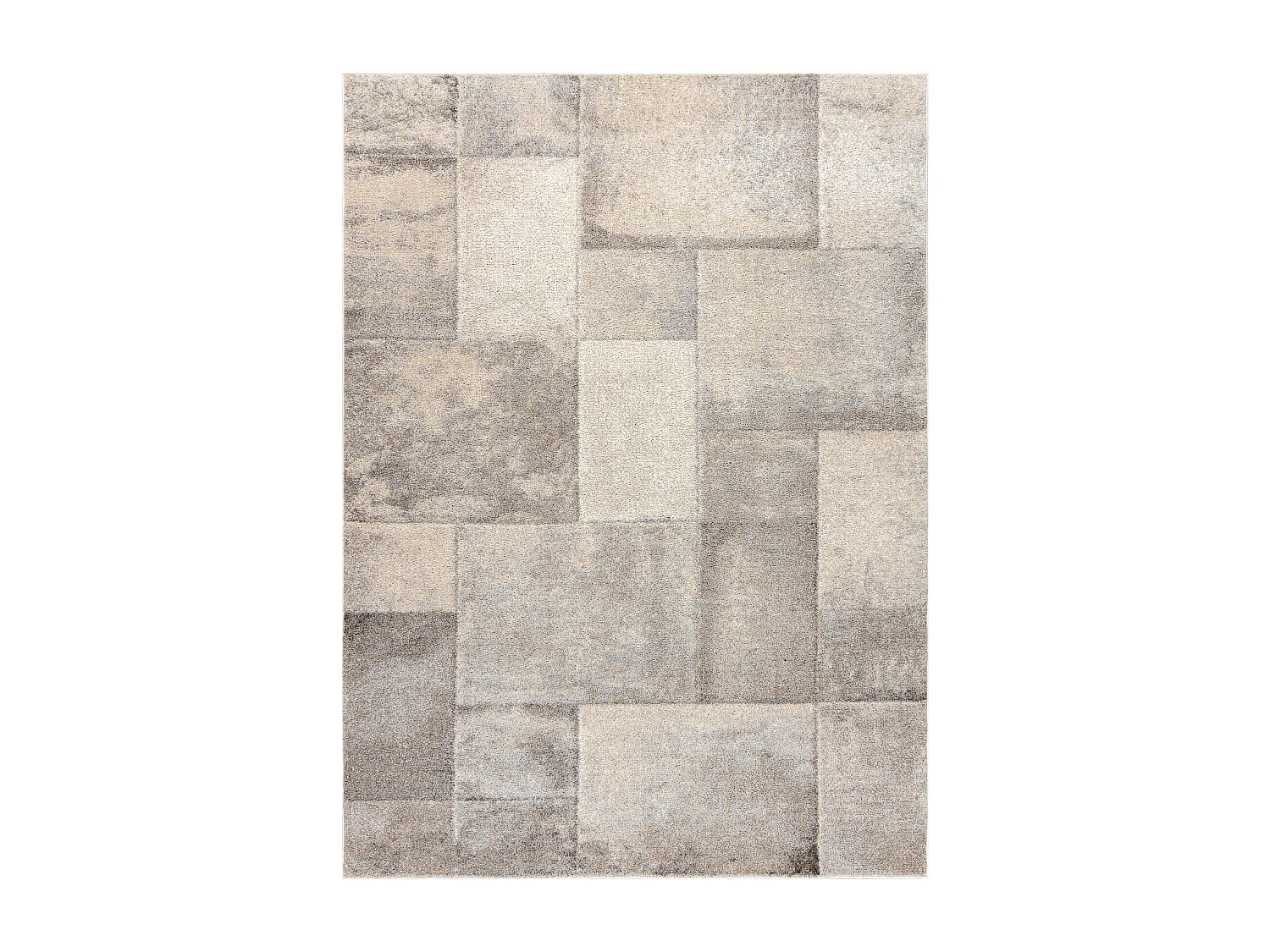 Teppich FUSION 1200 creme / beige - Geometrisch, modern, abstrakt 280x370 cm