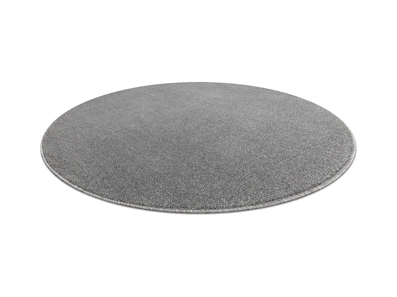 ETON PLUS Teppich Kreis hellgrau, einfarbig, einheitlich, schlicht cercle 150 cm