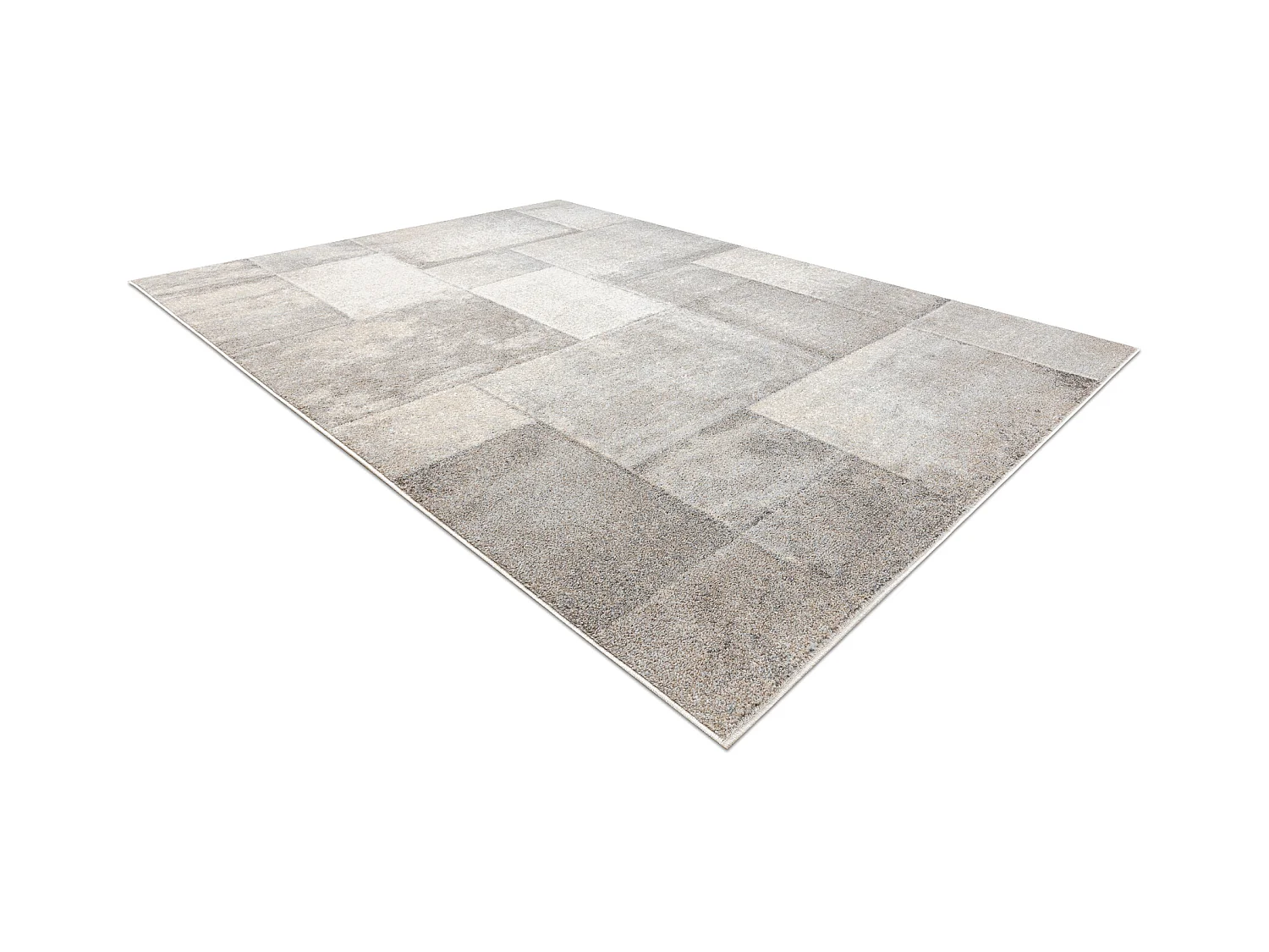 Tapis FUSION 1200 crème / beige - Géométrique, moderne, abstrait 180x270 cm