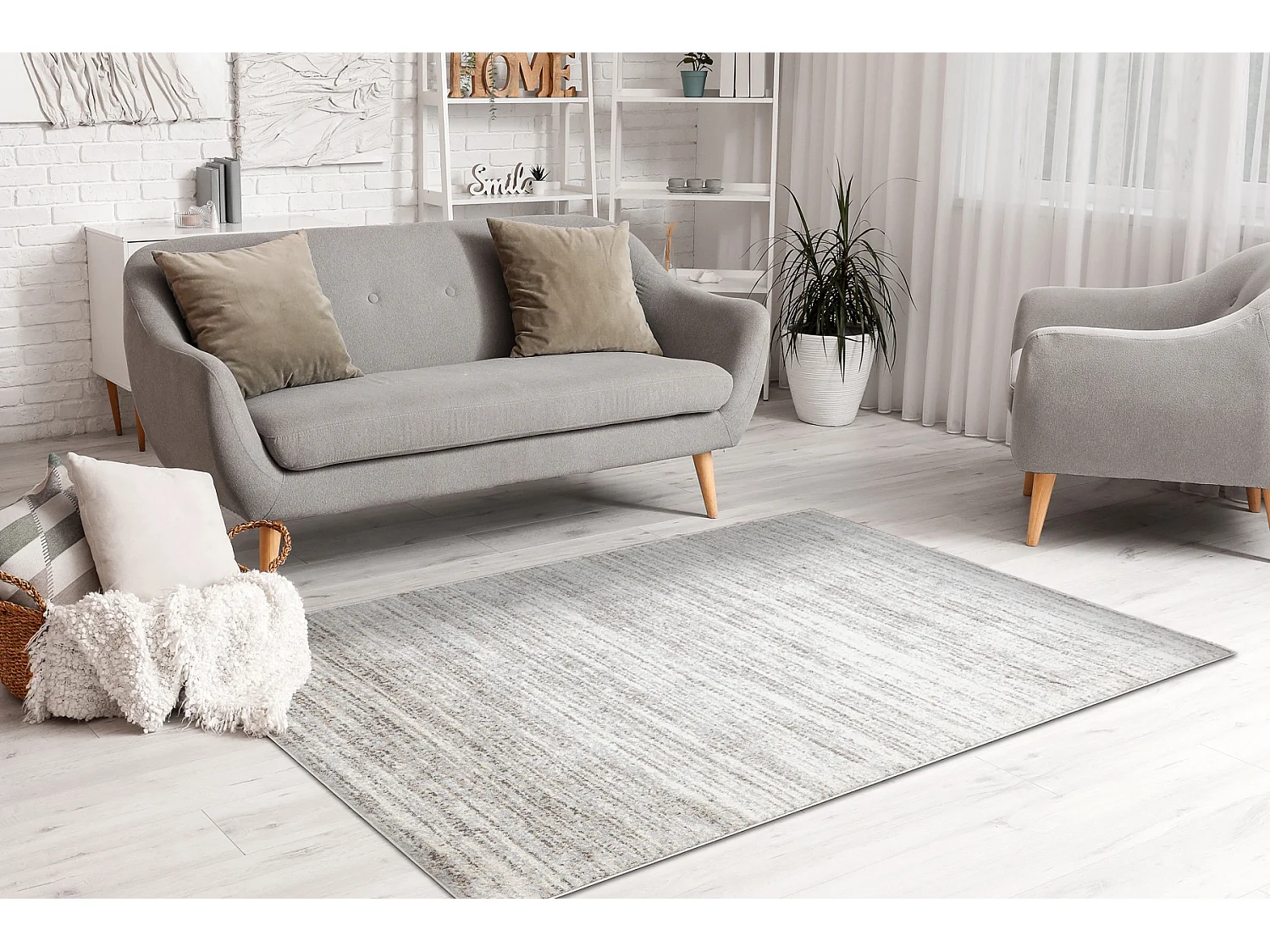 Alfombra FUSION 7156 crema - Mezcla, moderna, abstracta 140x190 cm