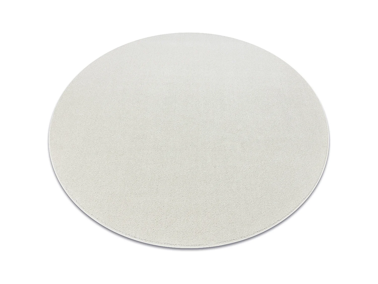 ETON PLUS Teppich Kreis creme, einfarbig, einheitlich, schlicht cercle 150 cm