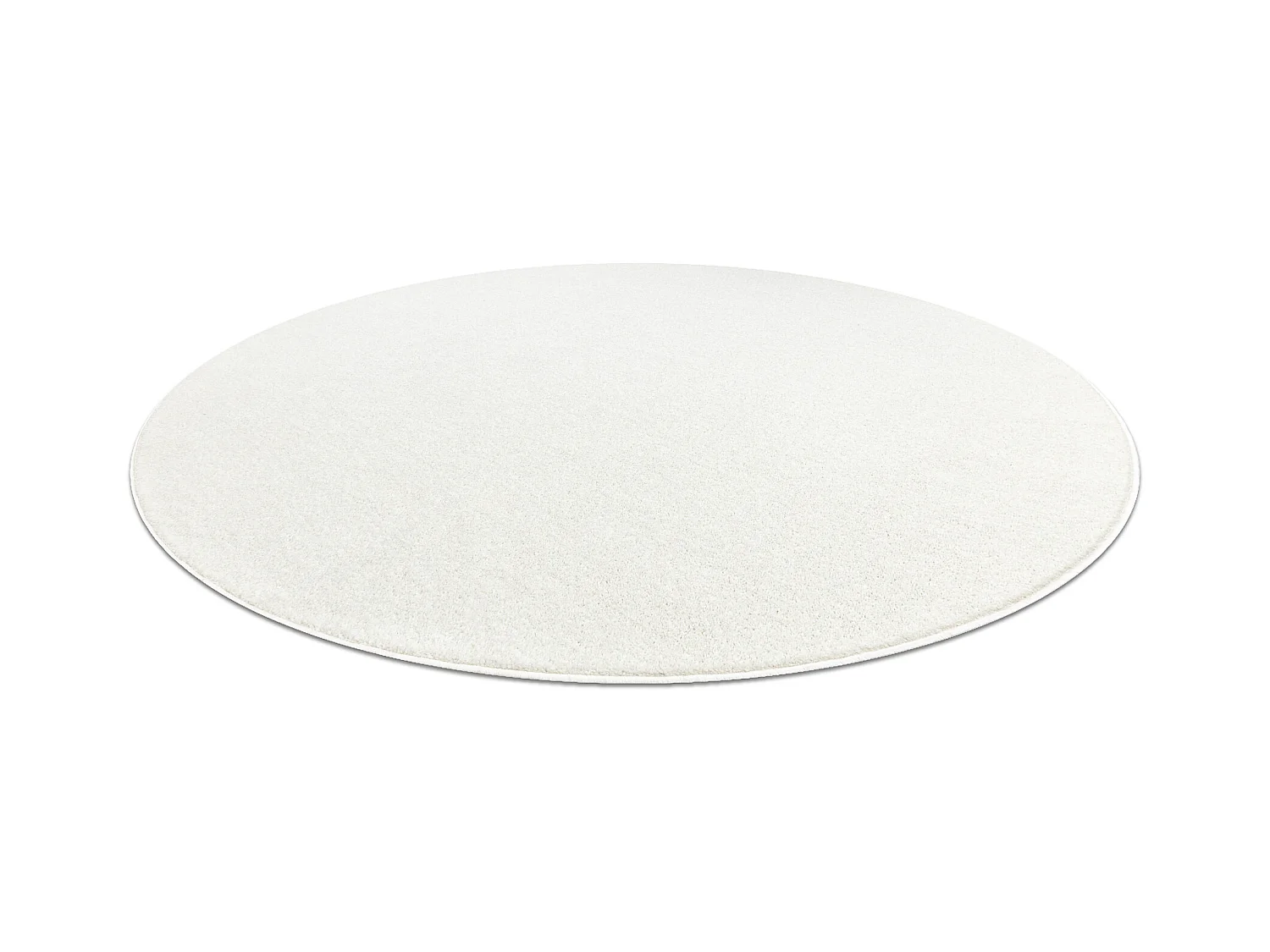 ETON PLUS Teppich Kreis creme, einfarbig, einheitlich, schlicht cercle 150 cm