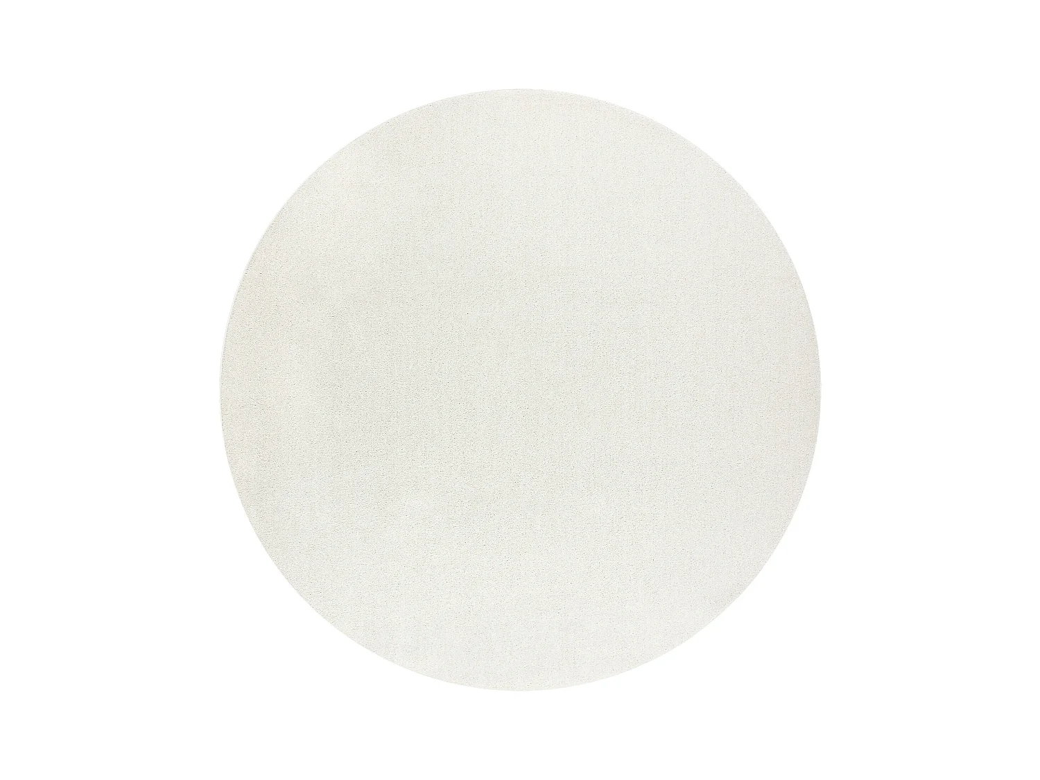 Dywan ETON PLUS koło krem jednolity, jednokolorowy, gładki cercle 150 cm