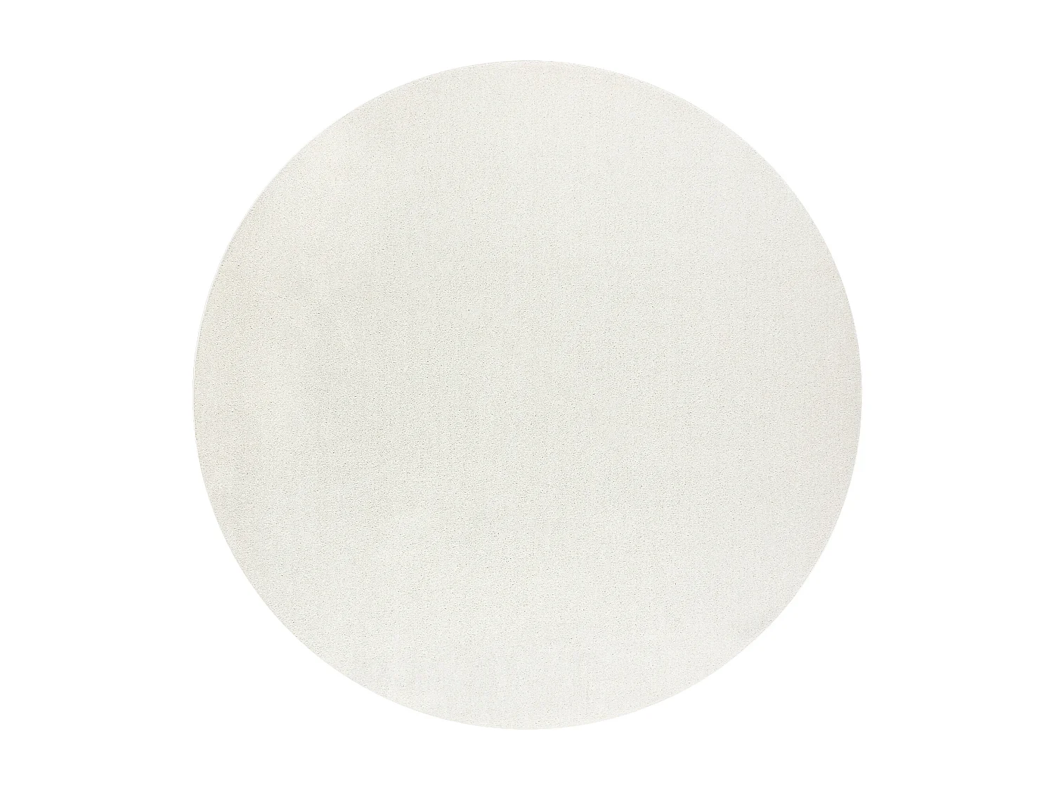 Dywan ETON PLUS koło krem jednolity, jednokolorowy, gładki cercle 150 cm