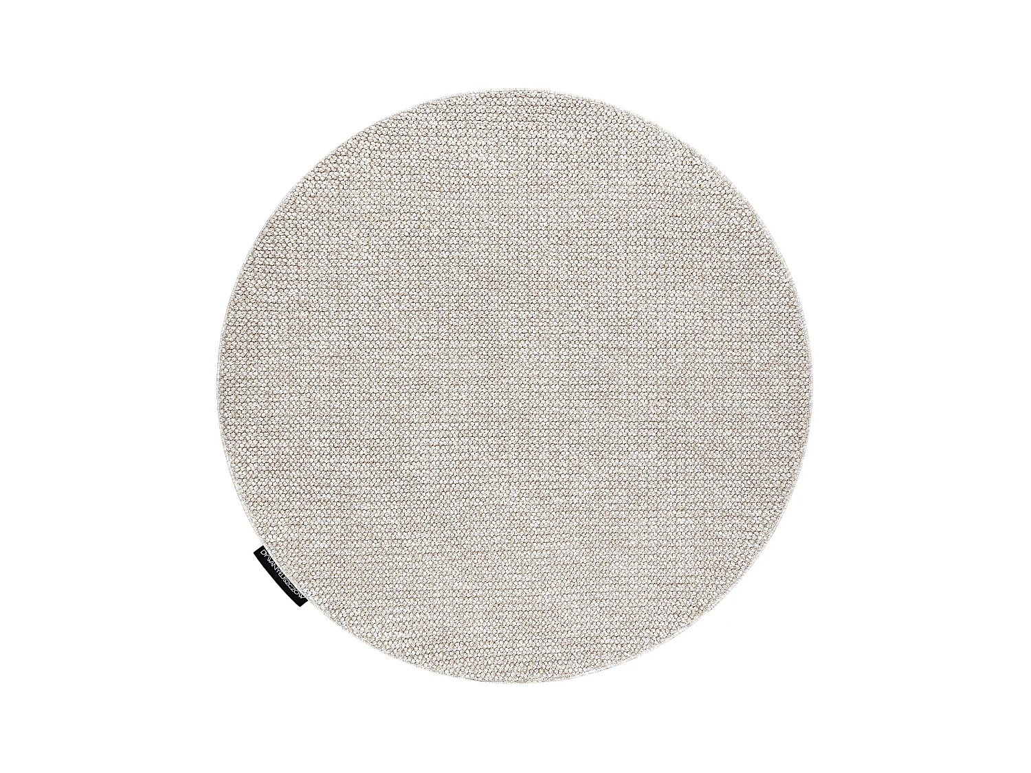 Tapis CASABLANCA LOOP cercle beige, bouclé, doux cercle 133 cm