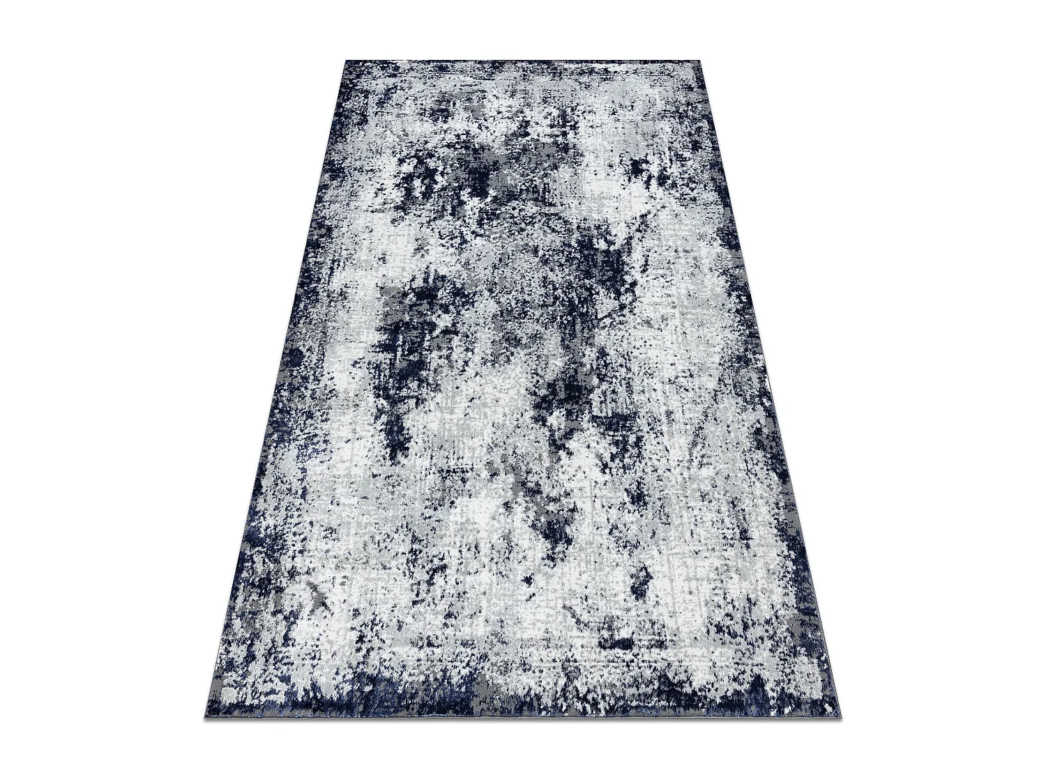 Tapis ALLURE 1959 Abstraction - Structurel, élégant, glamour blanc / 160x220 cm