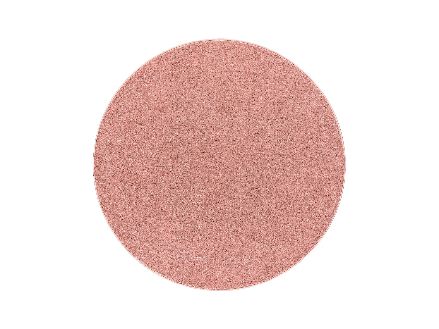 ETON PLUS tapijt cirkel poederroze, eenkleurig, uniform, effen cercle 150 cm