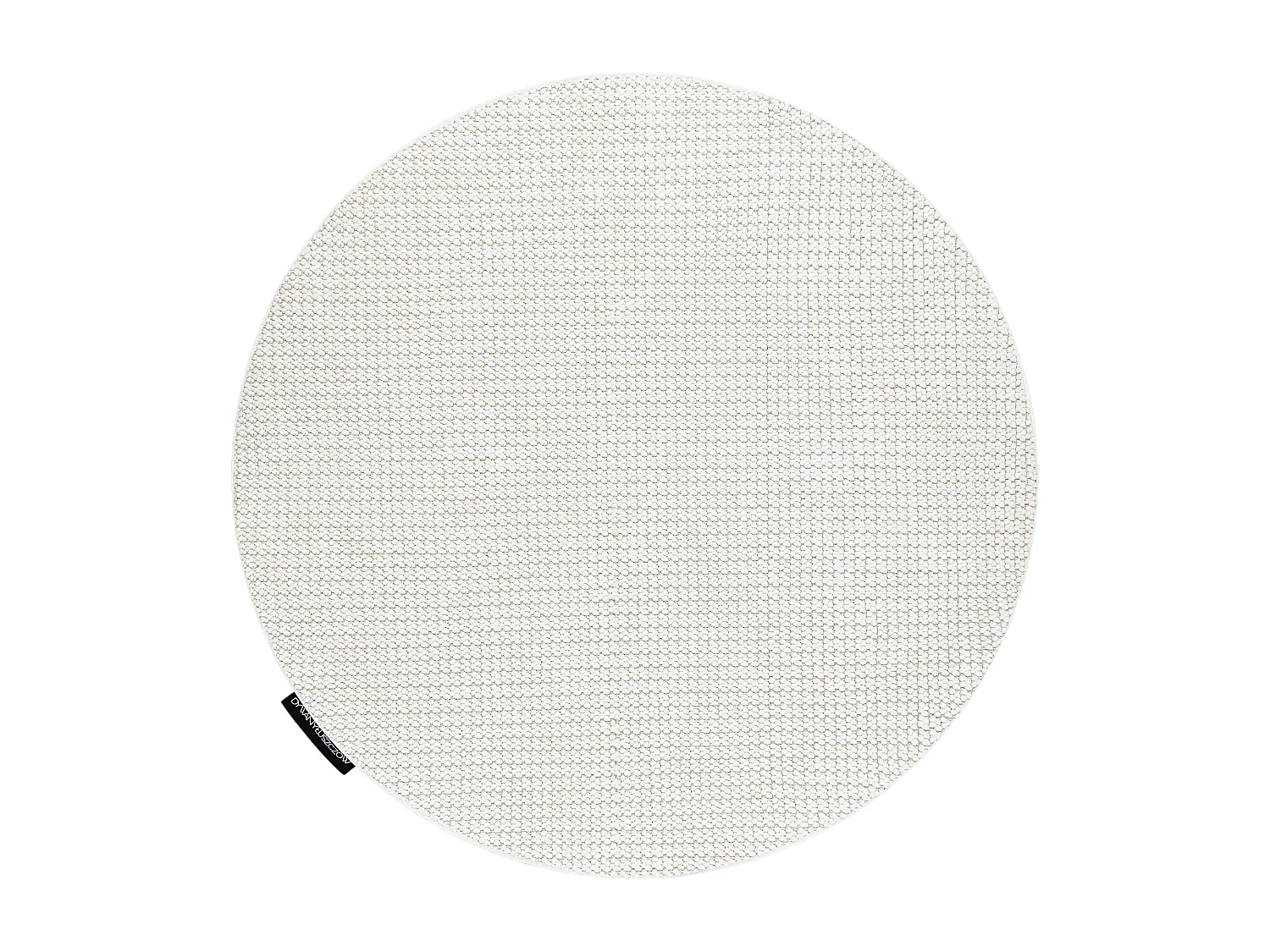 Tapis CASABLANCA LOOP cercle blanc, bouclé, doux cercle 80 cm