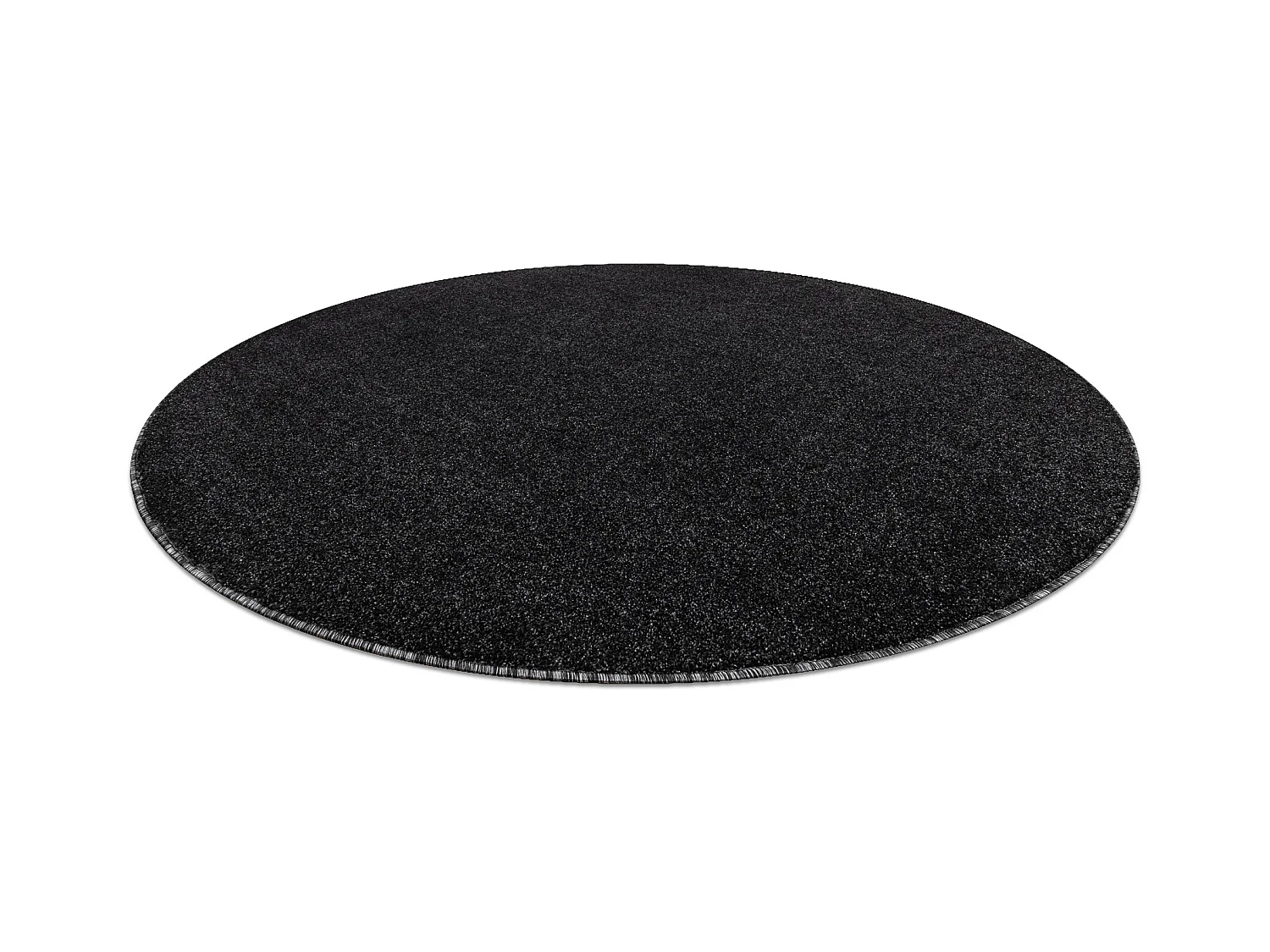 ETON PLUS Teppich Kreis Melange Anthrazit / Silber cercle 200 cm