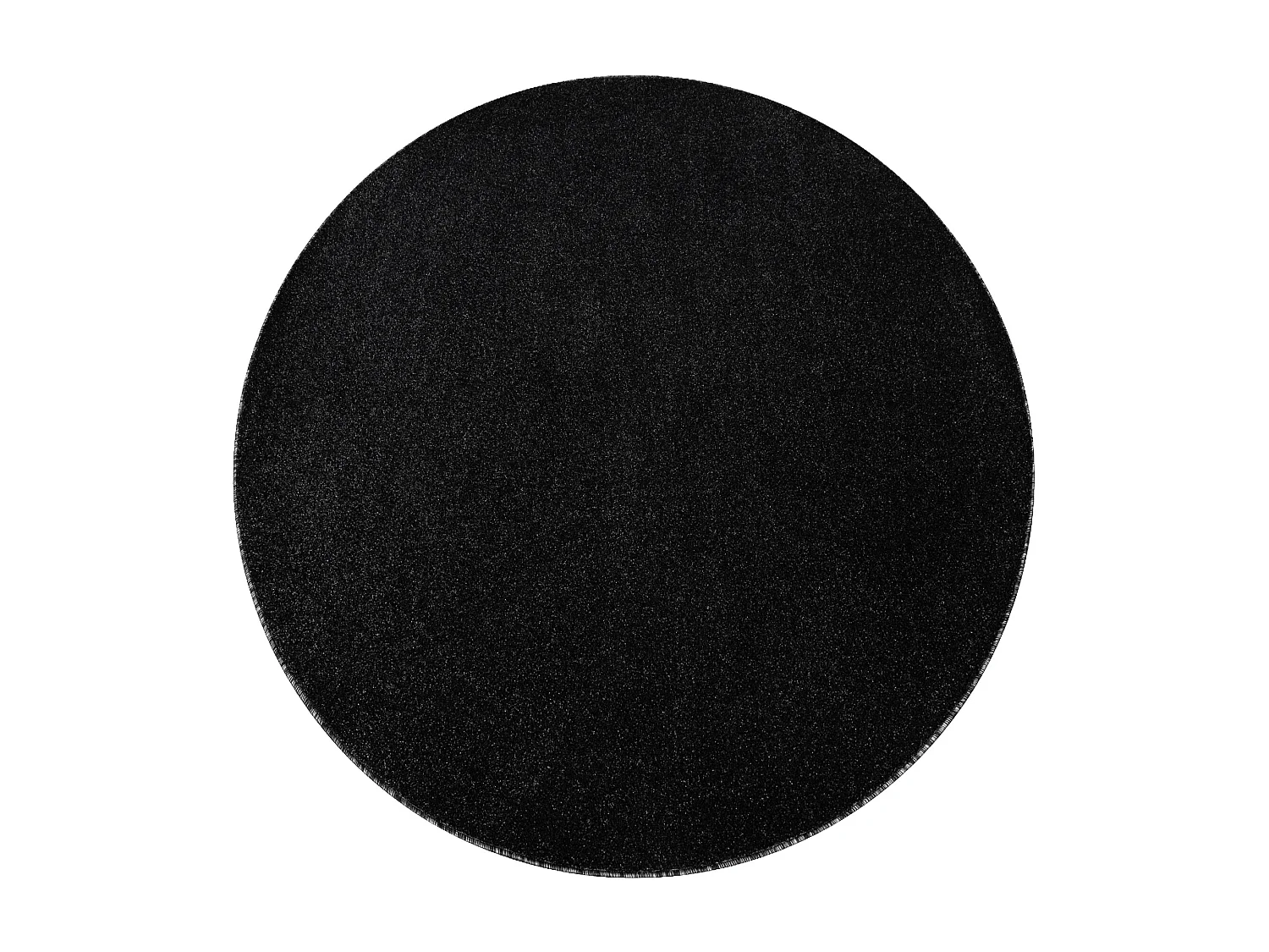 Dywan ETON PLUS koło Melanż antracyt / srebrny cercle 200 cm