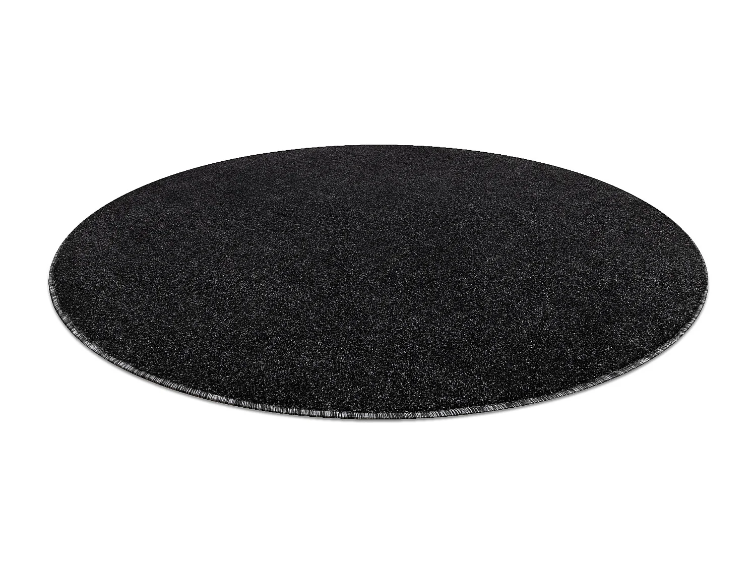 Dywan ETON PLUS koło Melanż antracyt / srebrny cercle 200 cm