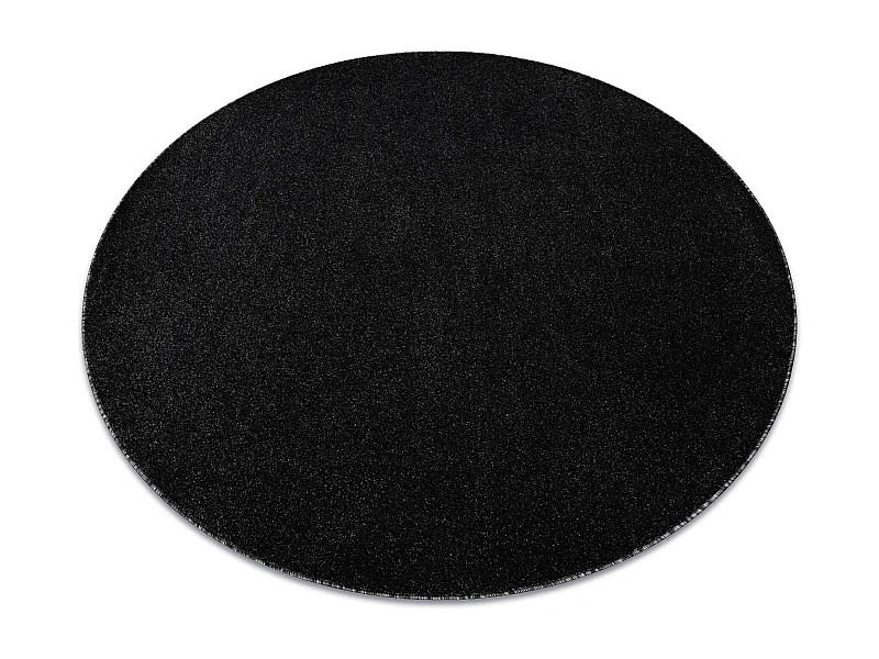 Tapis ETON PLUS cercle Mélange anthracite / argent cercle 200 cm