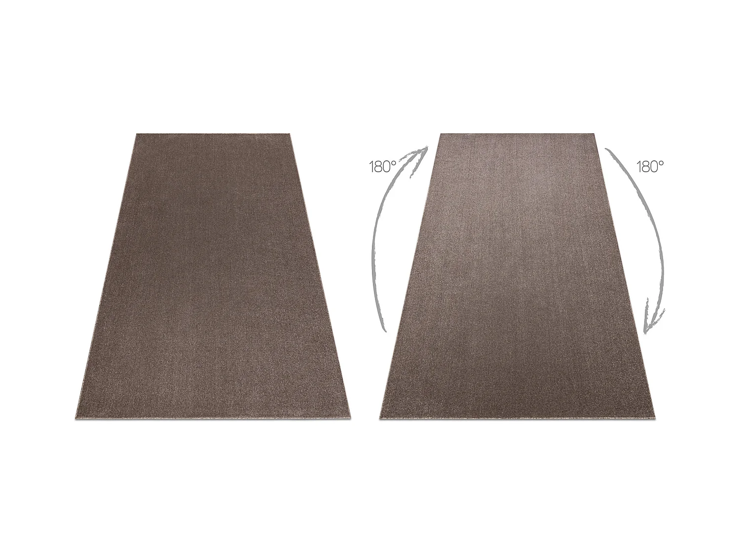 Tapis ETON PLUS mocca Mélange marron / beige 200x300 cm