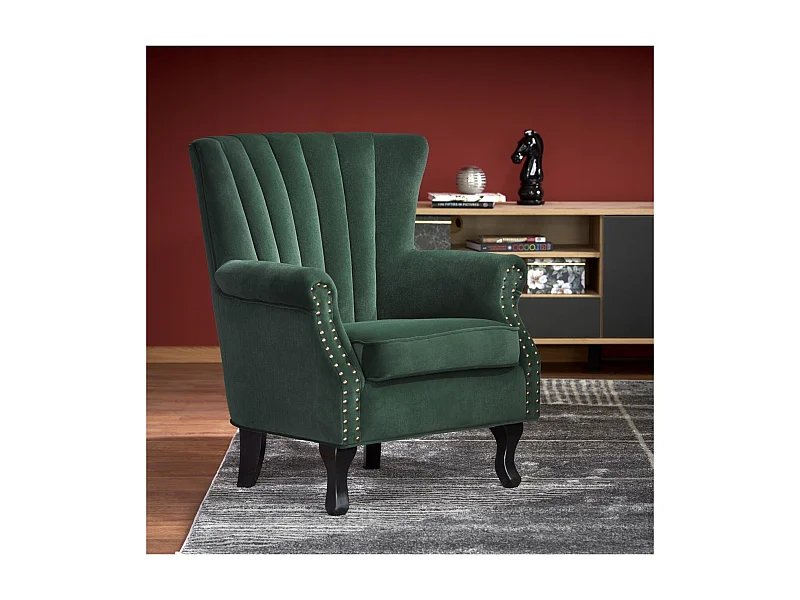 Relax Fauteuil Tittan V/Tissu/verte