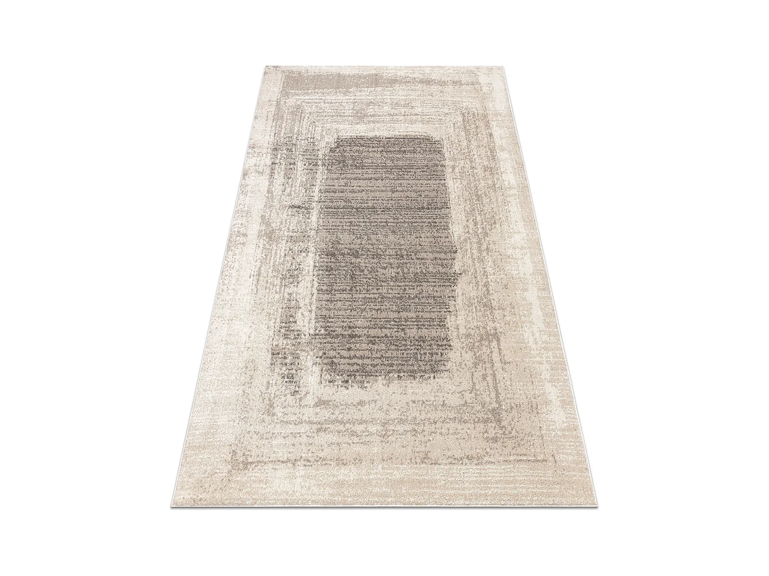 Tapis FUSION 8256 crème / beige - Cadre, vintage, moderne, abstrait 120x170 cm