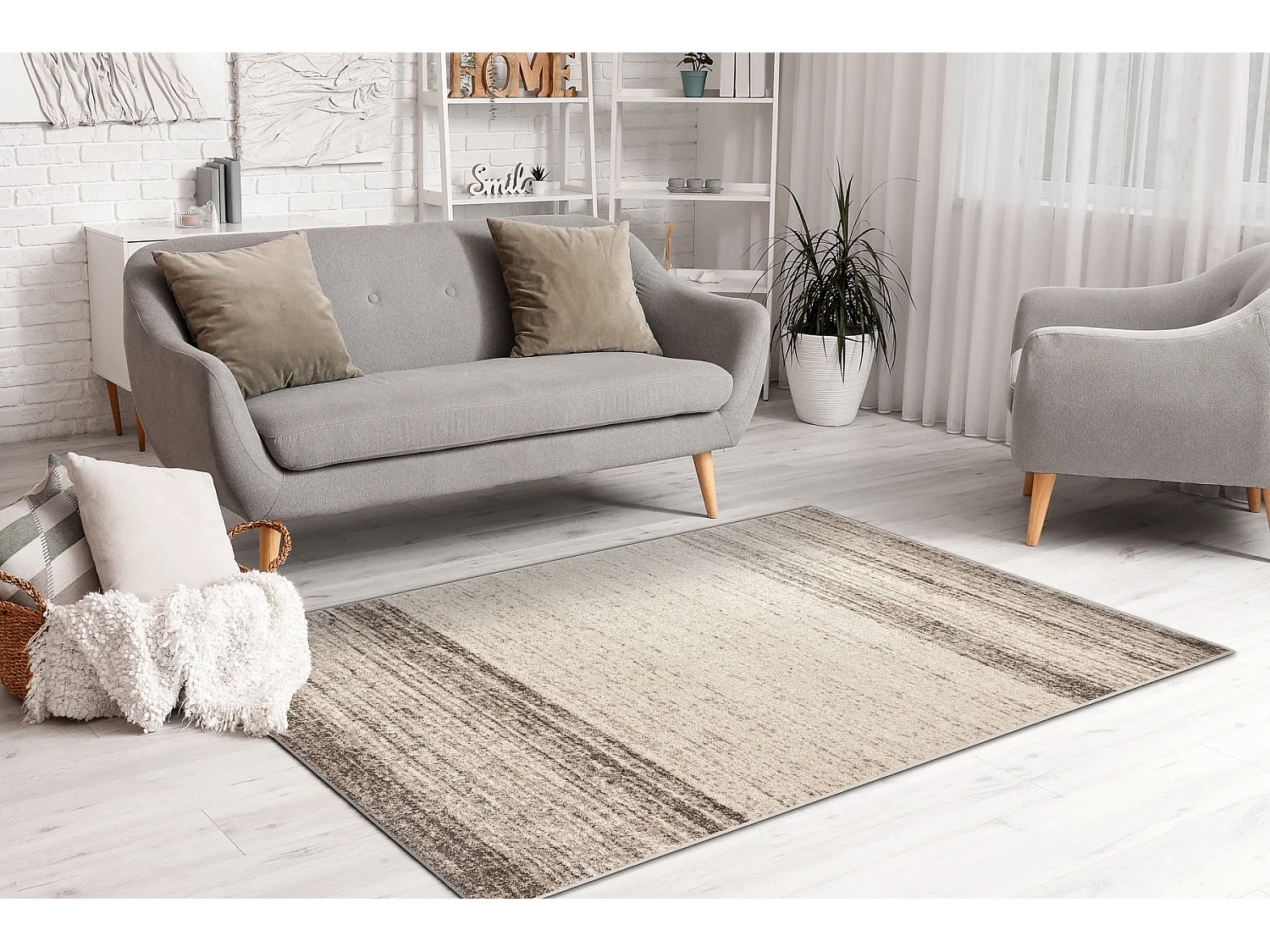 Tapete FUSION 8252 creme / bege - Mescla, moderno, abstrato 280x370 cm