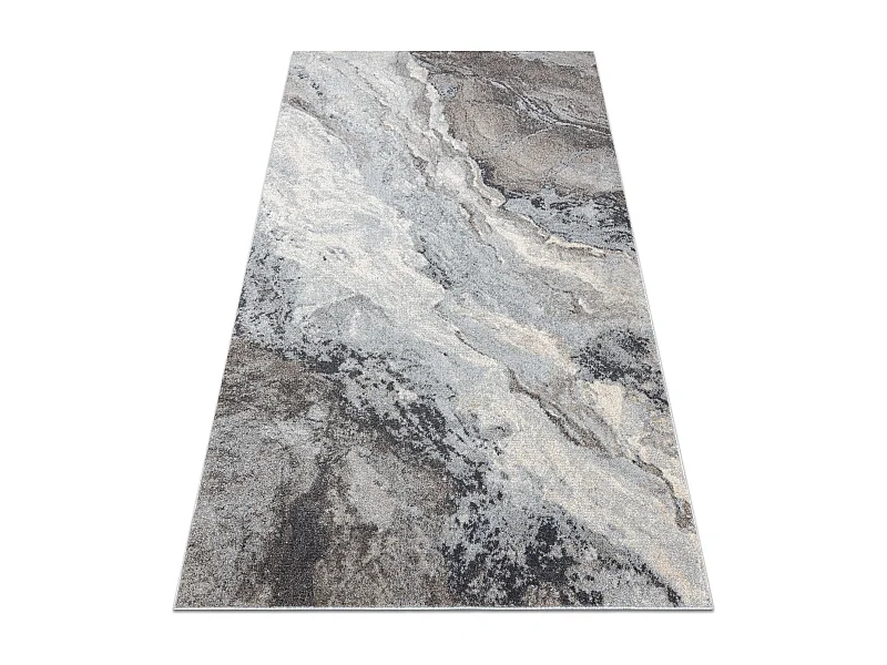 Alfombra FUSION 9613 gris claro / gris oscuro - Mármol, moderna, abst 200x290 cm