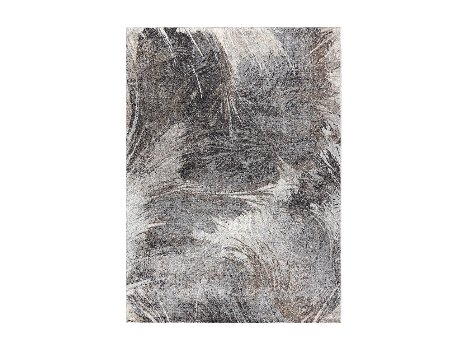 Teppich FUSION 9617 dunkelgrau / braun - Abstraktion, modern, abstrakt 240x330 cm