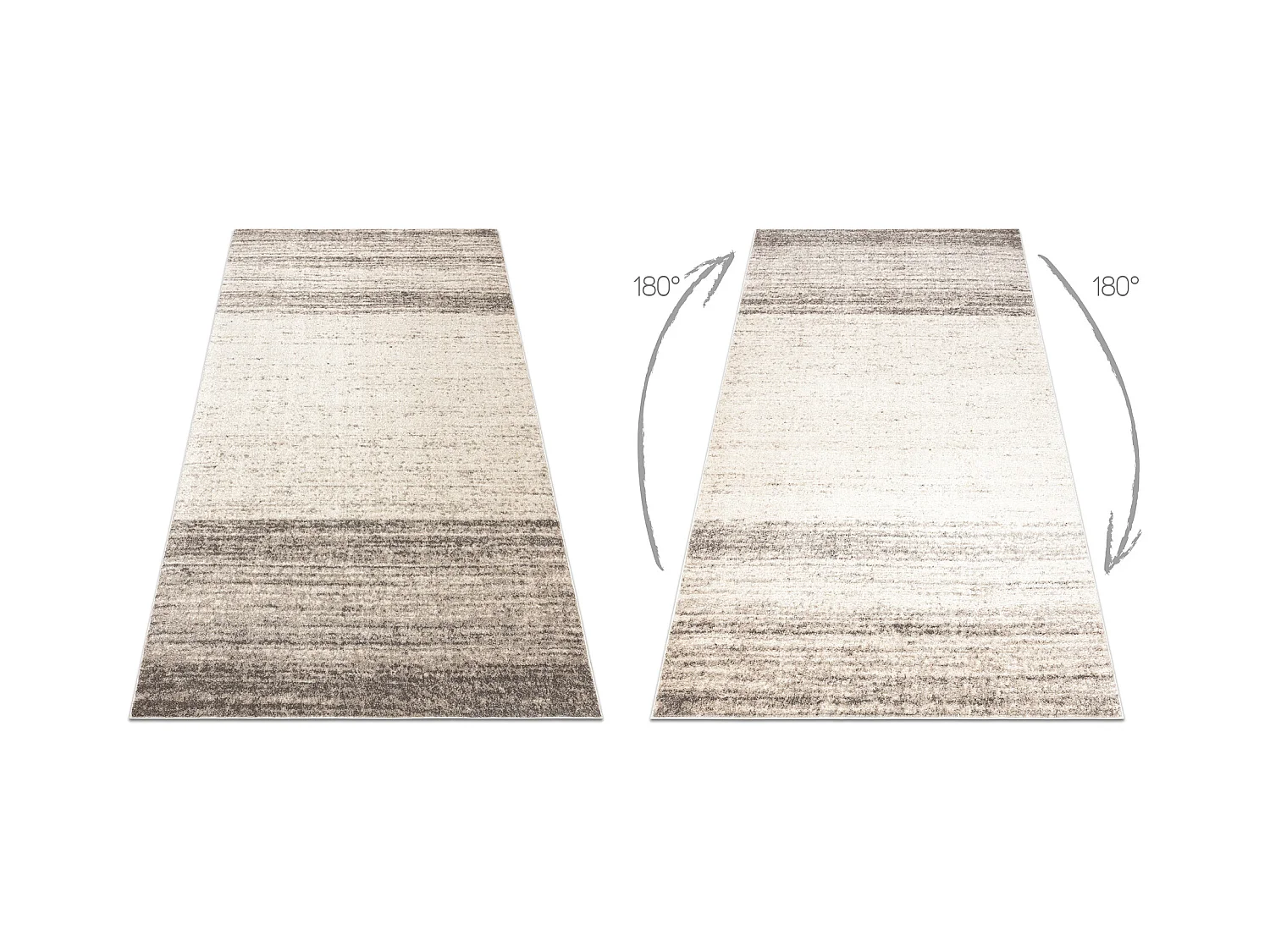 Tapis FUSION 8252 crème / beige - Mélange, moderne, abstrait 240x330 cm