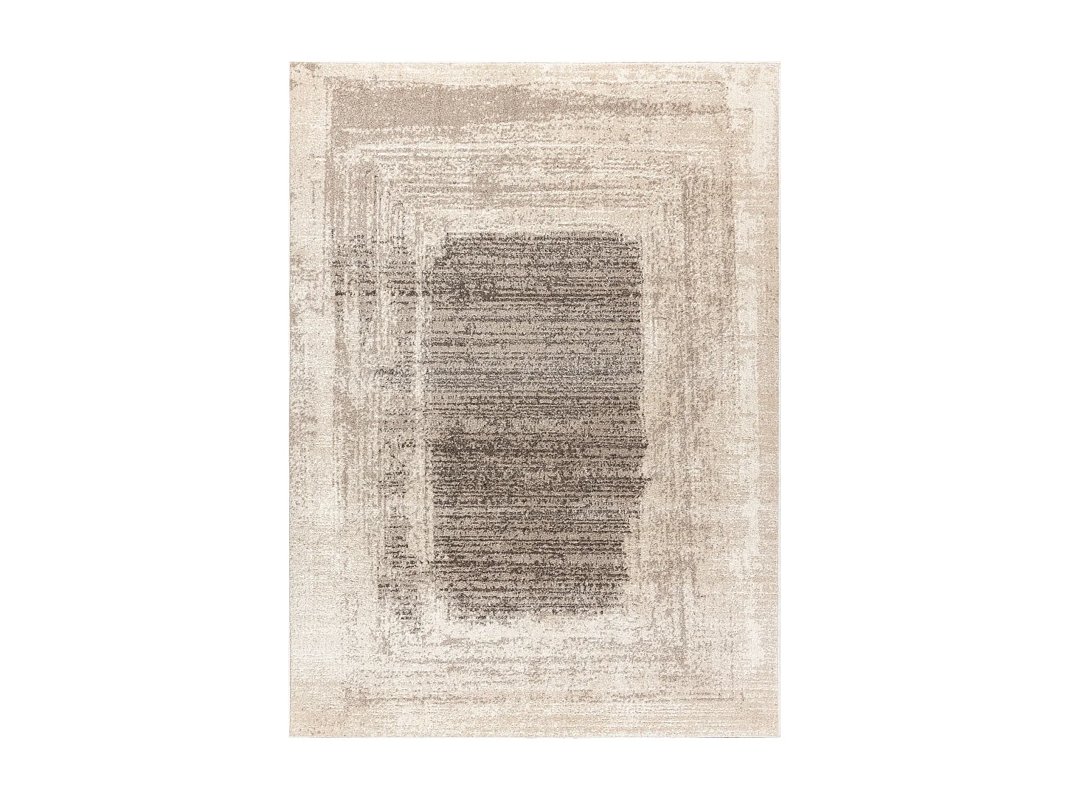 Tapis FUSION 8256 crème / beige - Cadre, vintage, moderne, abstrait 140x190 cm