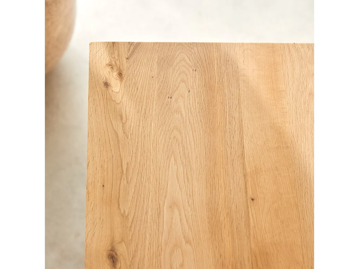 Mobile TV in legno di rovere massello con nodi 180 Anoa