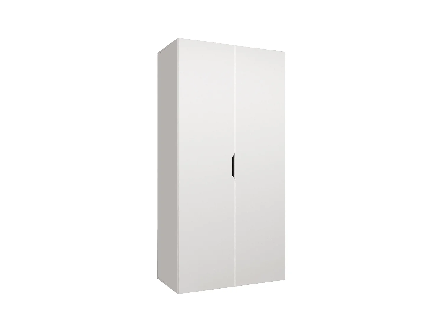 Armario Hartford 509, Blanco, 202x100x50cm, Puertas de armario: Con bisagras