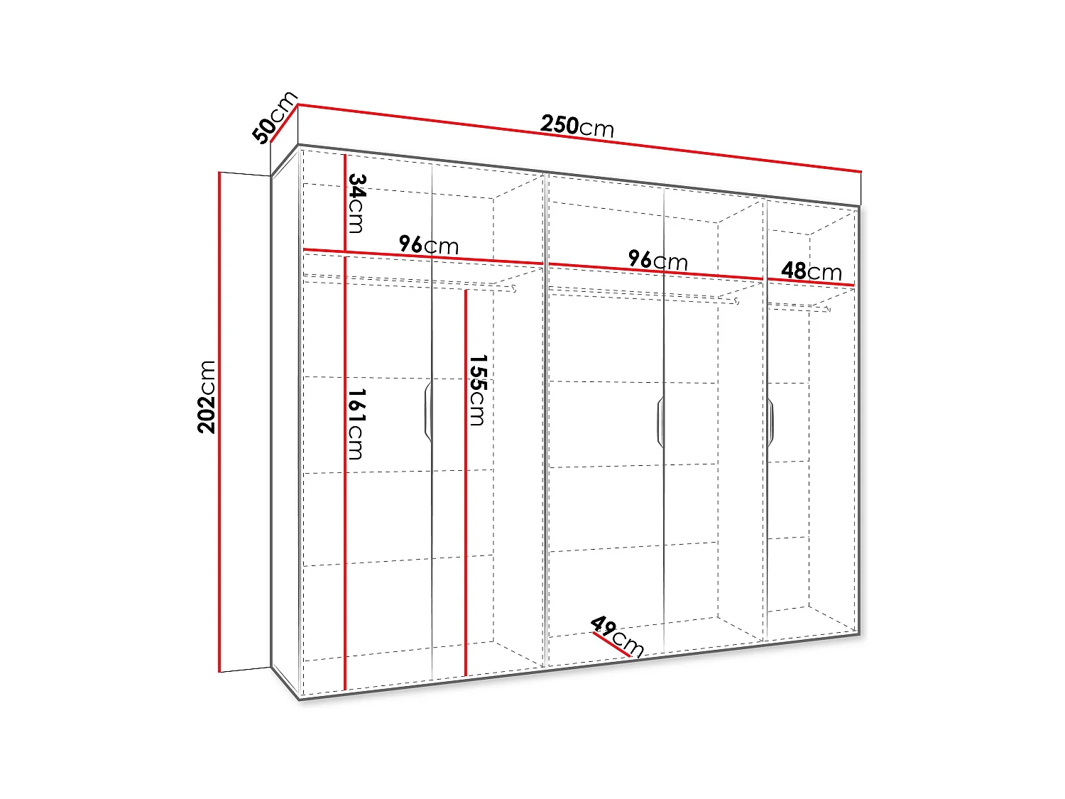 Roupeiro Hartford 515, 20x25x5cm