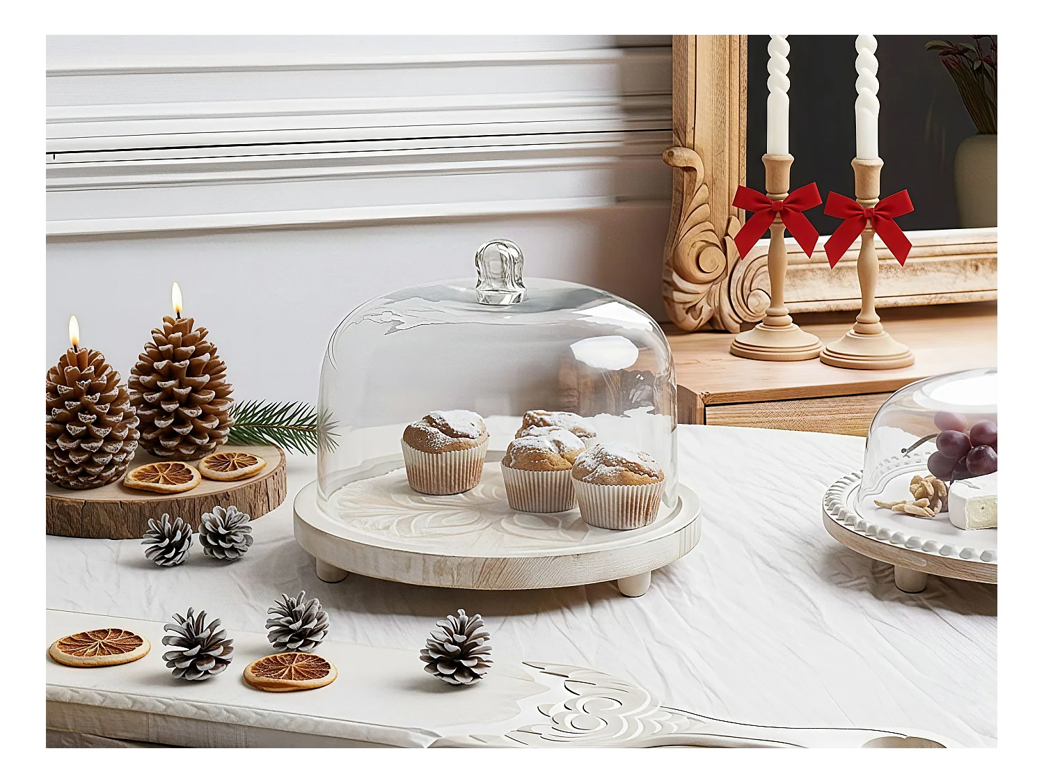 Gebakstandaard FAJUM Mangohout Lichtbruin