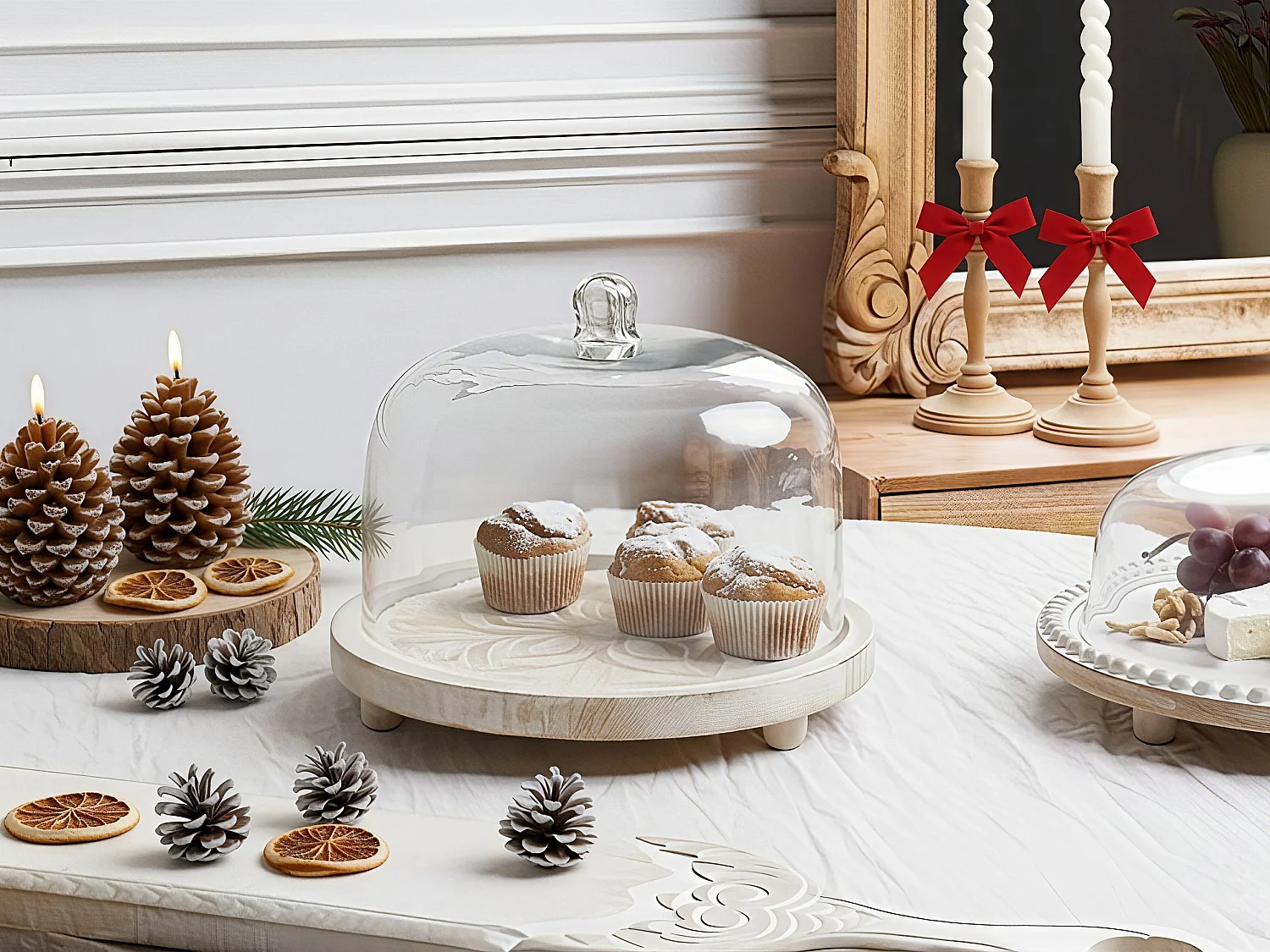 Gebakstandaard FAJUM Mangohout Lichtbruin