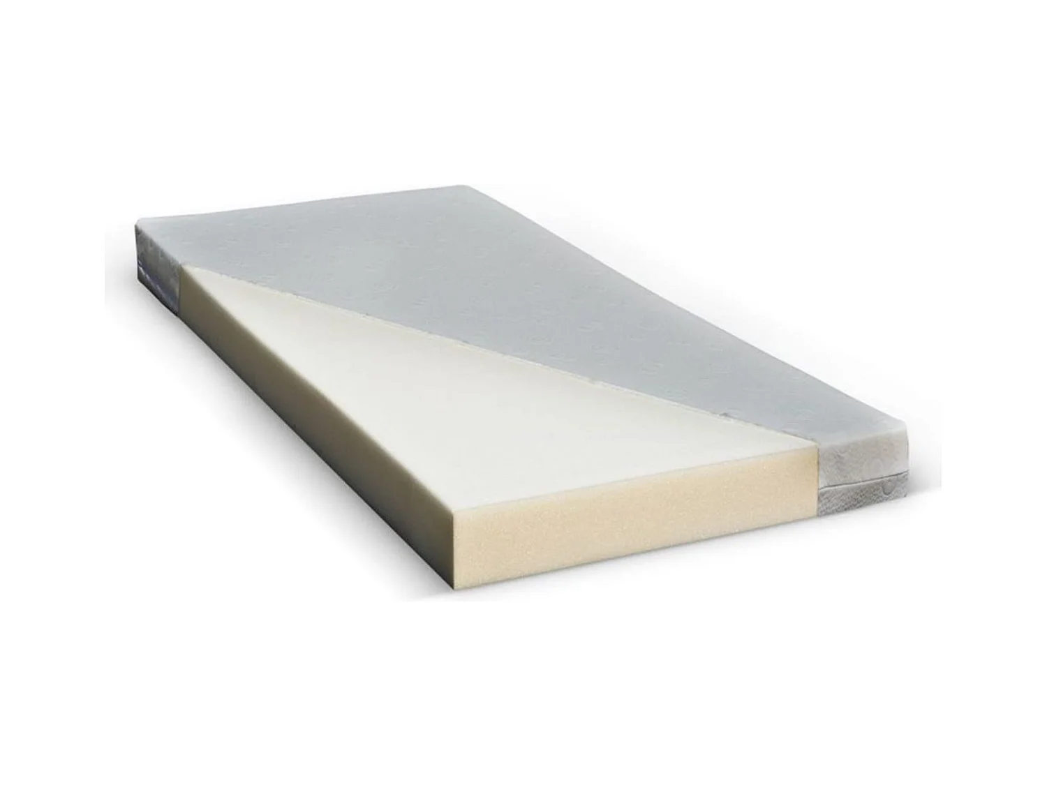 Bett Zuna Premium (80x180)/Matratze inklusive/Weiss