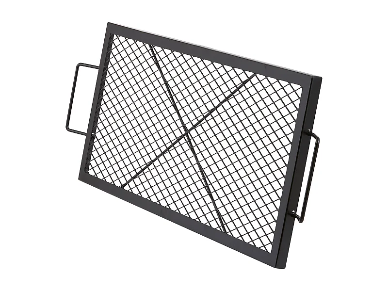 Griglia da Cucina SucceBuy per Focolare Esterno X-Marks di 81CM, Griglia da Cucina in Acciaio Robusto