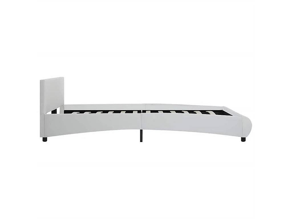 Giroletto con LED senza Materasso Bianco 180x200 cm