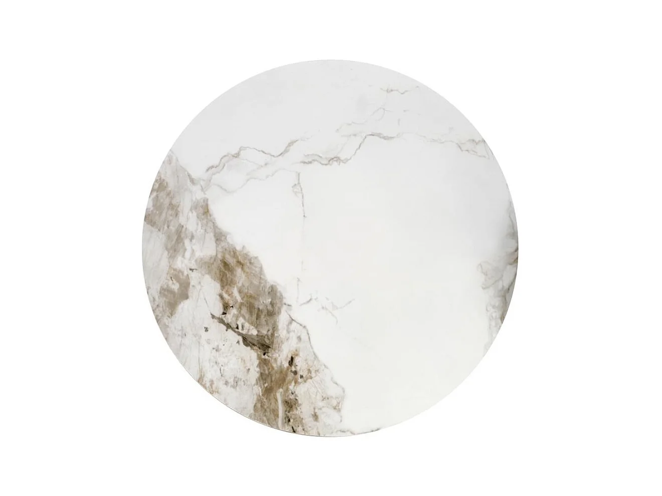 Tavolino Sessel XL/Ceramica/Metallo prezioso/Acciaio/NeroEOro