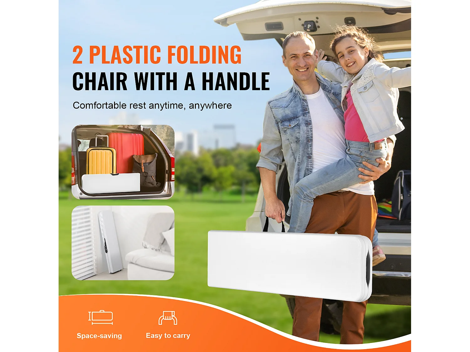 Banc de Sport SucceBuy 1,8 m, Lot de 2, Siège Extérieur Portable pour Pique-nique et Camping