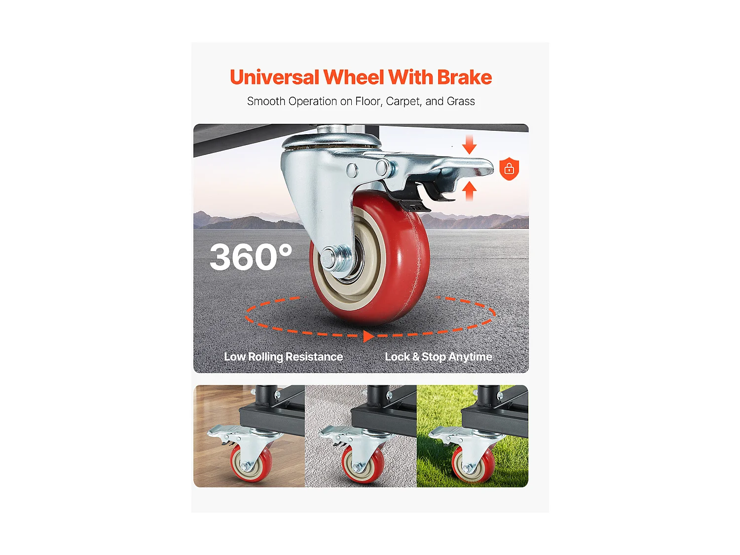 Chariot de Service SucceBuy, Capacité de 136 kg, Conception en L pour 25 Chaises, Rangement Horizontal, Noir Mat