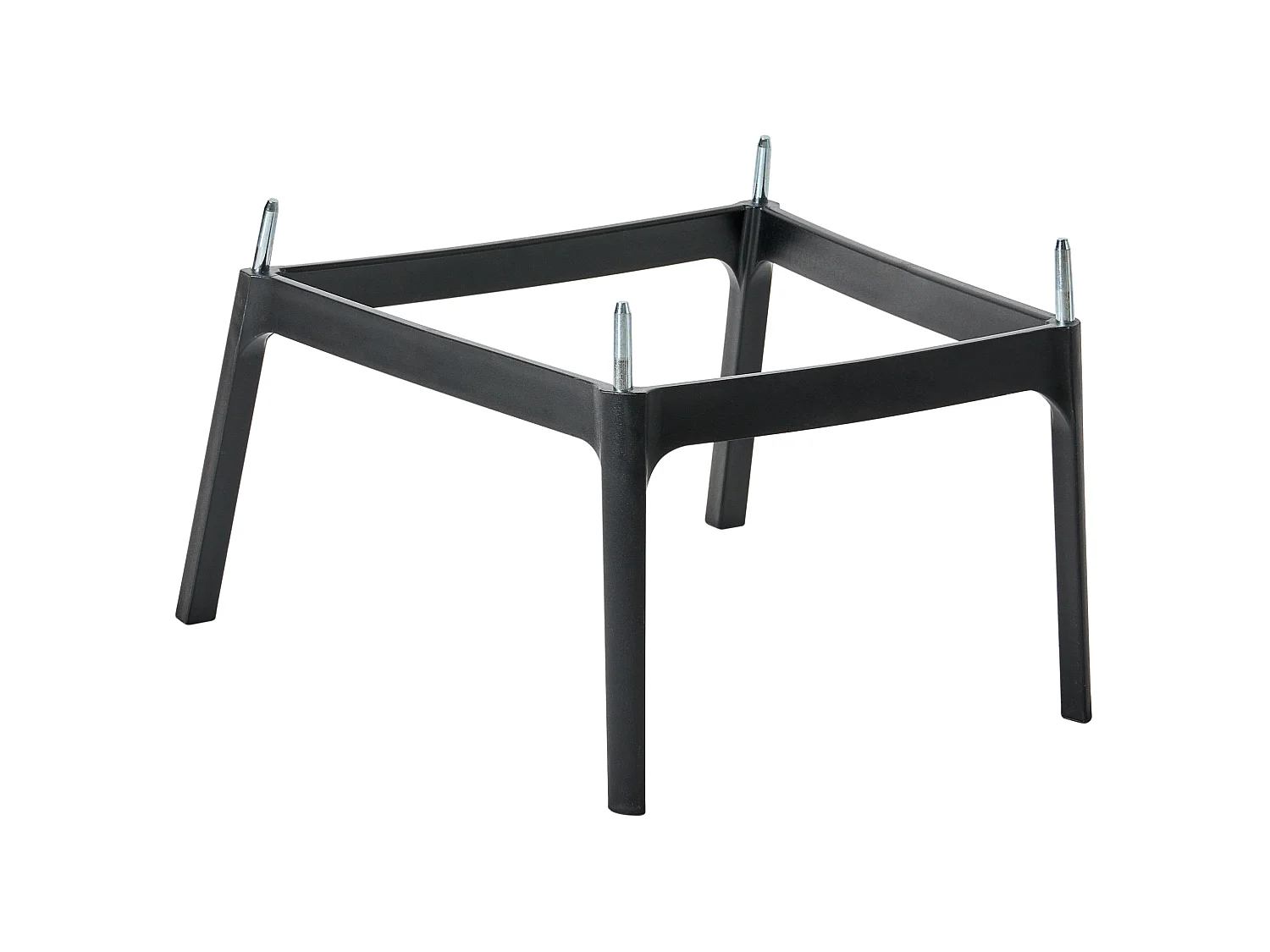 Set van 4 barstoelen SECEDA Synthetisch materiaal Zwart