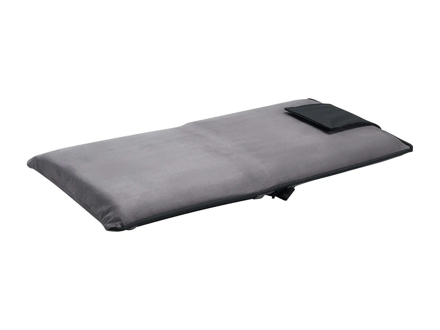 Fauteuil de Sol SucceBuy, Chaise de Sol avec Dossier, 6 Positions Réglables, Siège Rabattable, pour Enfants et Adultes, Gris