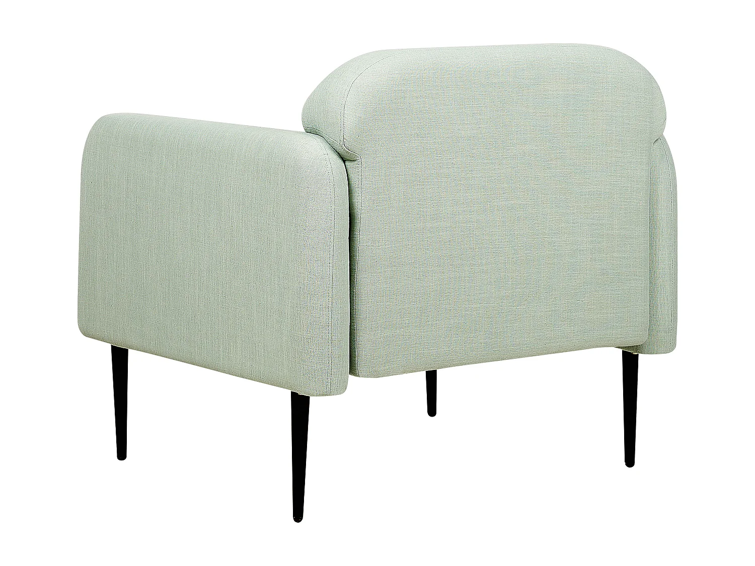 Sessel STOUBY Leinen Hellgrün