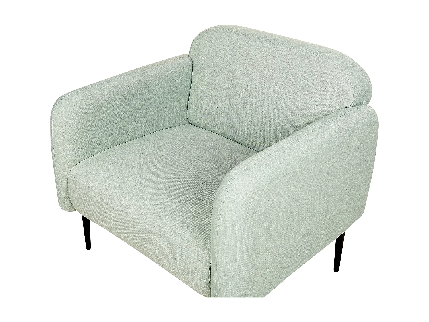 Sessel STOUBY Leinen Hellgrün