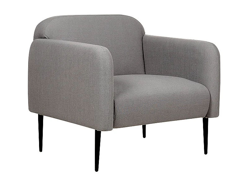 Sessel STOUBY Leinen Grau