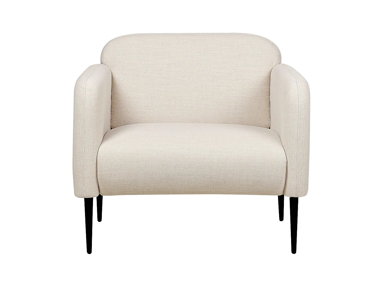 Fauteuil STOUBY Linnen Lichtbeige