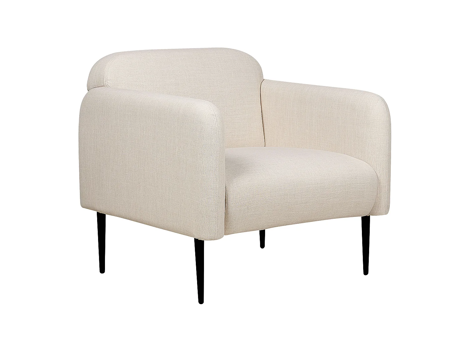 Fauteuil STOUBY Lin Beige clair
