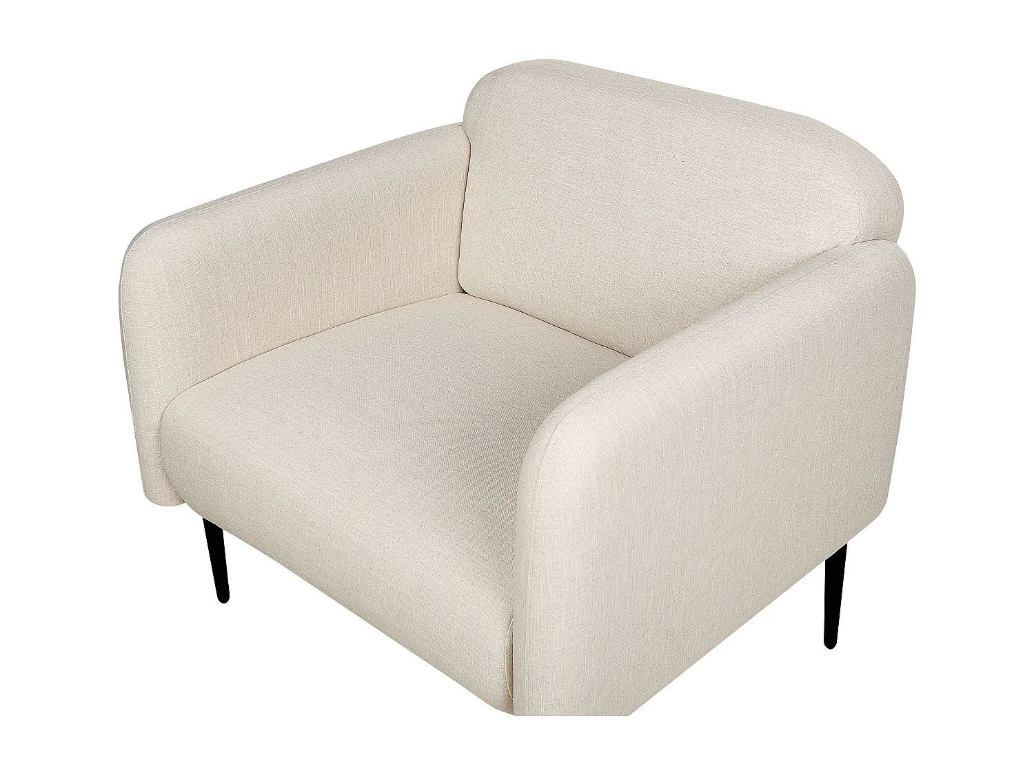 Sessel STOUBY Leinen Hellbeige