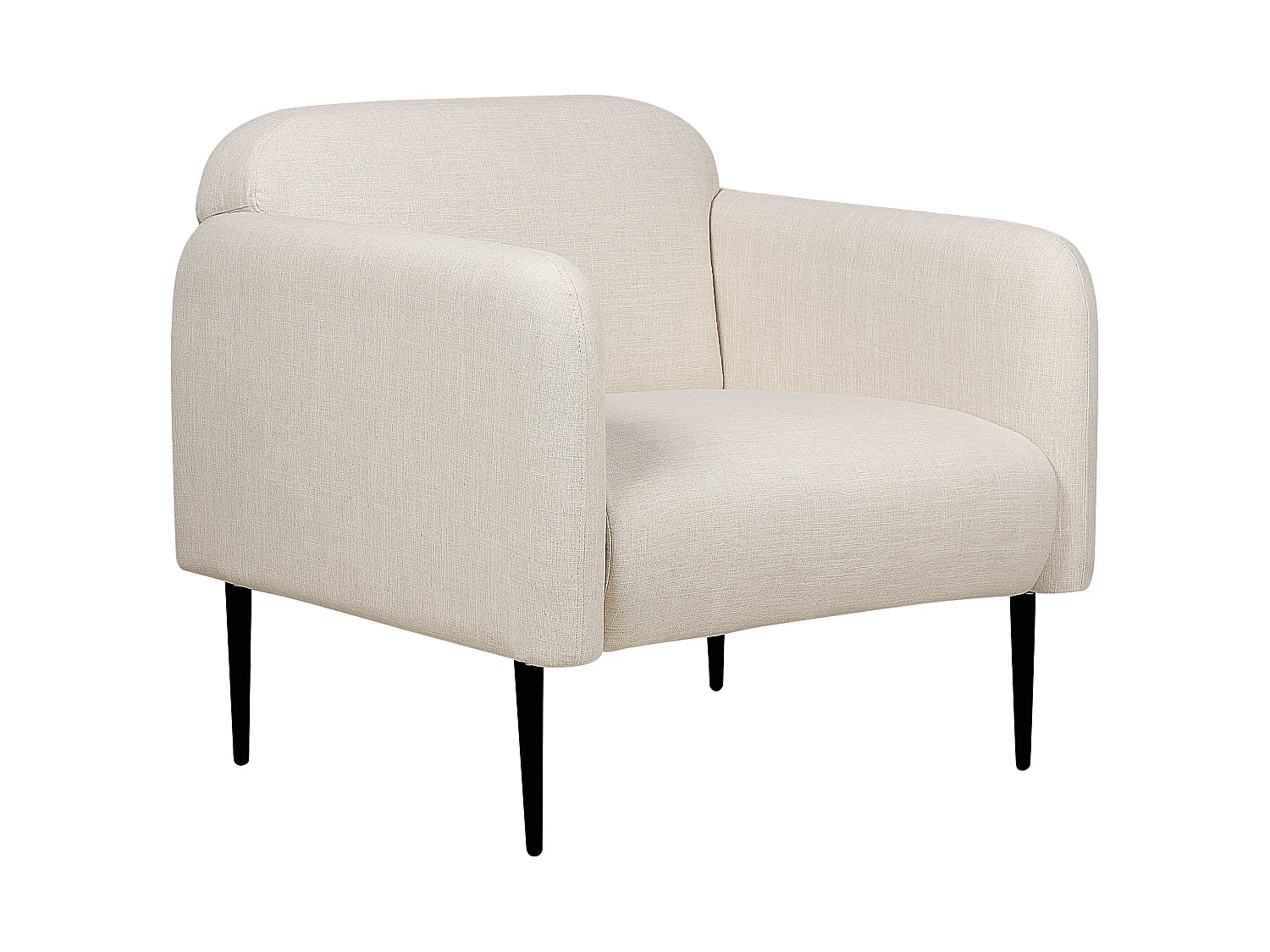 Sessel STOUBY Leinen Hellbeige