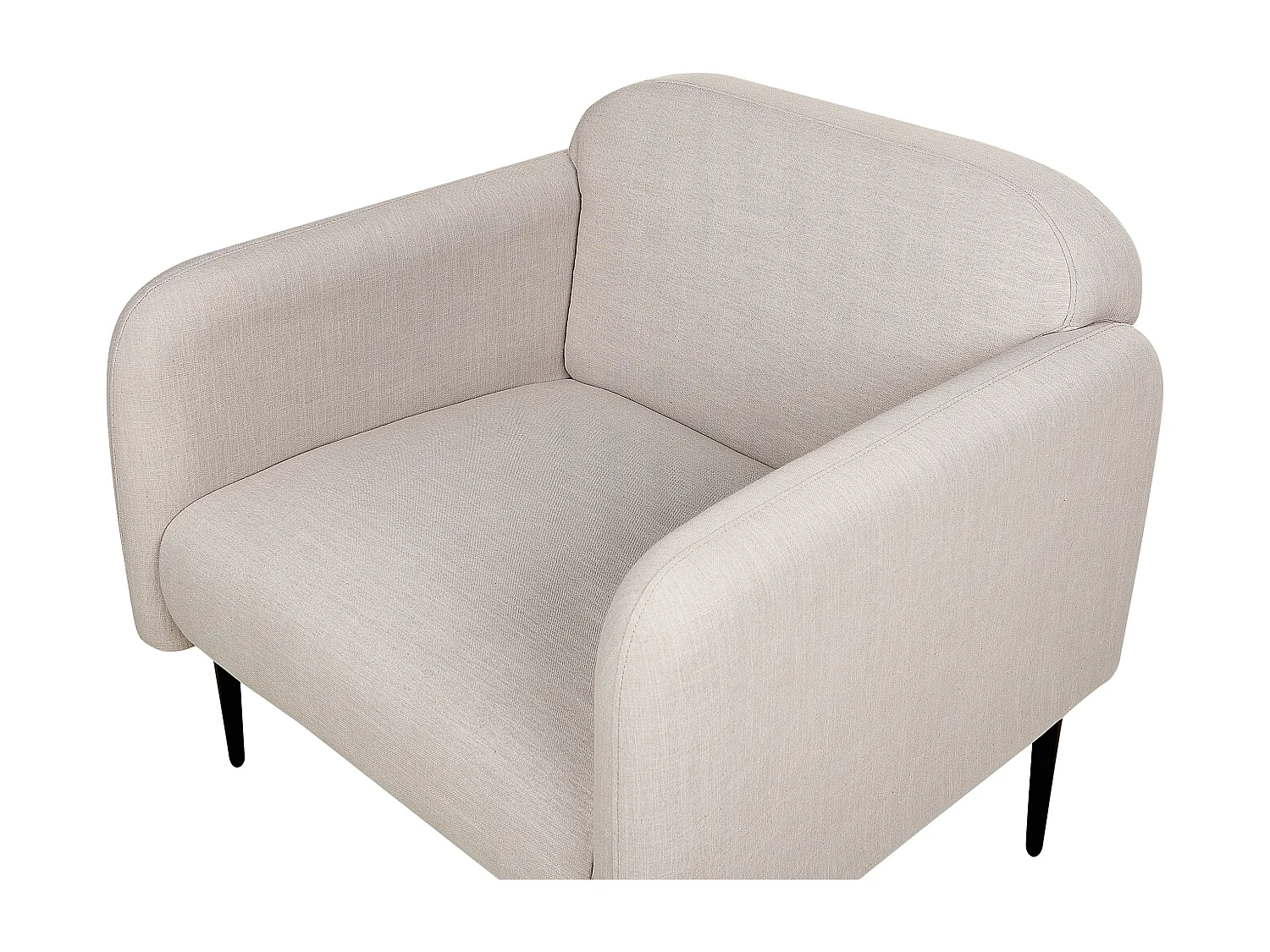 Sessel STOUBY Leinen Taupe