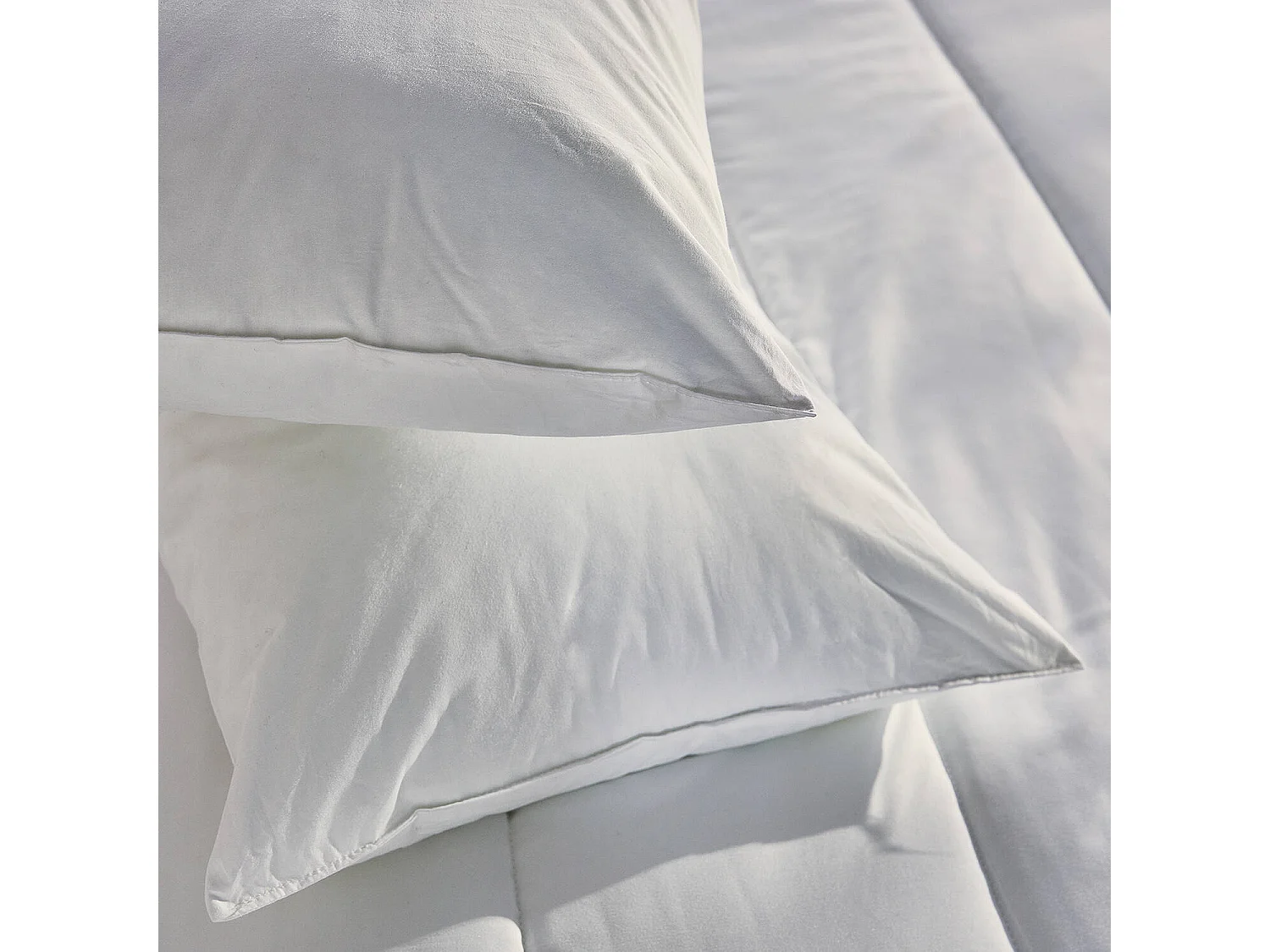 Cuscino per Hotel 60x40cm | PIKOLIN HOME | Fibra | Tocco morbido | Dormire di lato