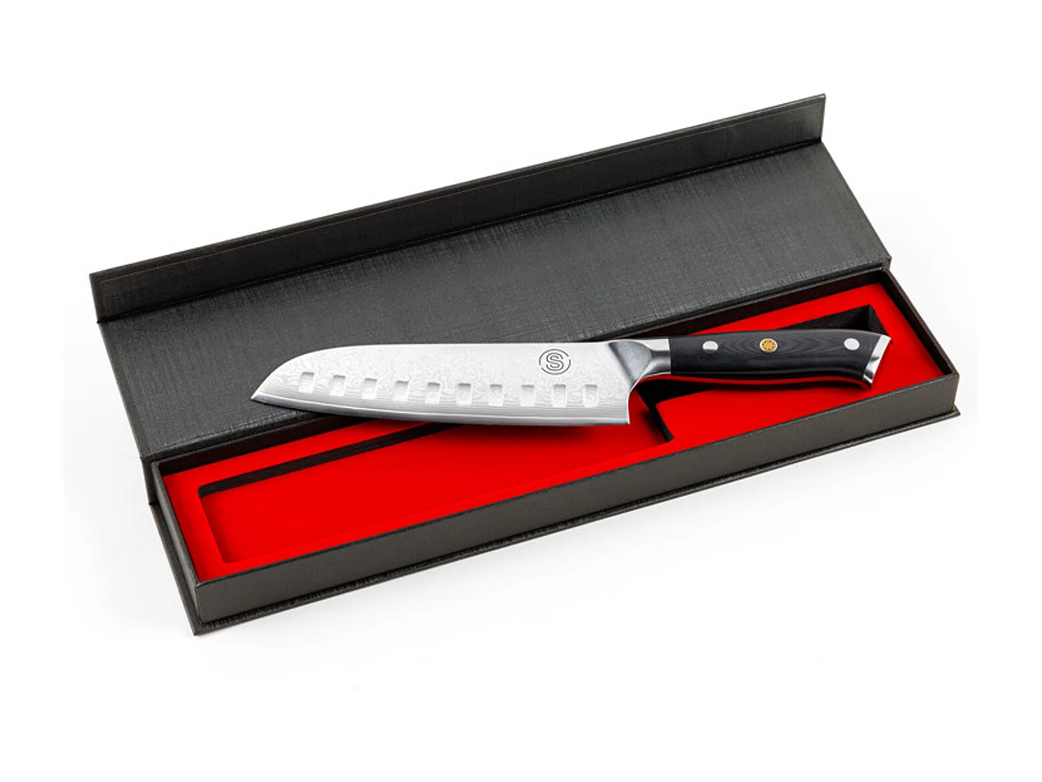 Couteau SANTOKU 7 pouces, Gamme Signature